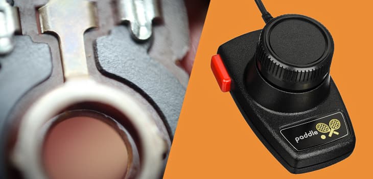 Atari 2600 Paddle Controller Fix: Potentiometer Cleaning or Replacement