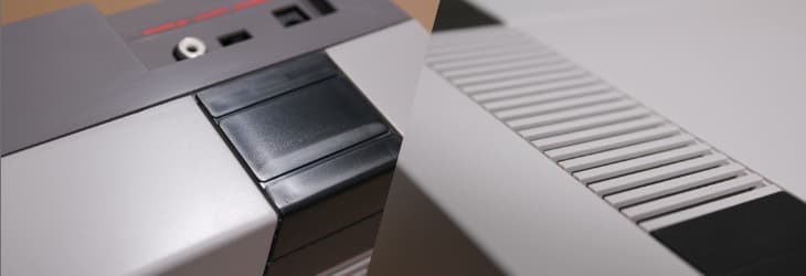 Details of my NES console after cleaning